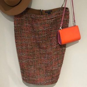 Colorful Tweed skirt J Crew The Pencil Skirt